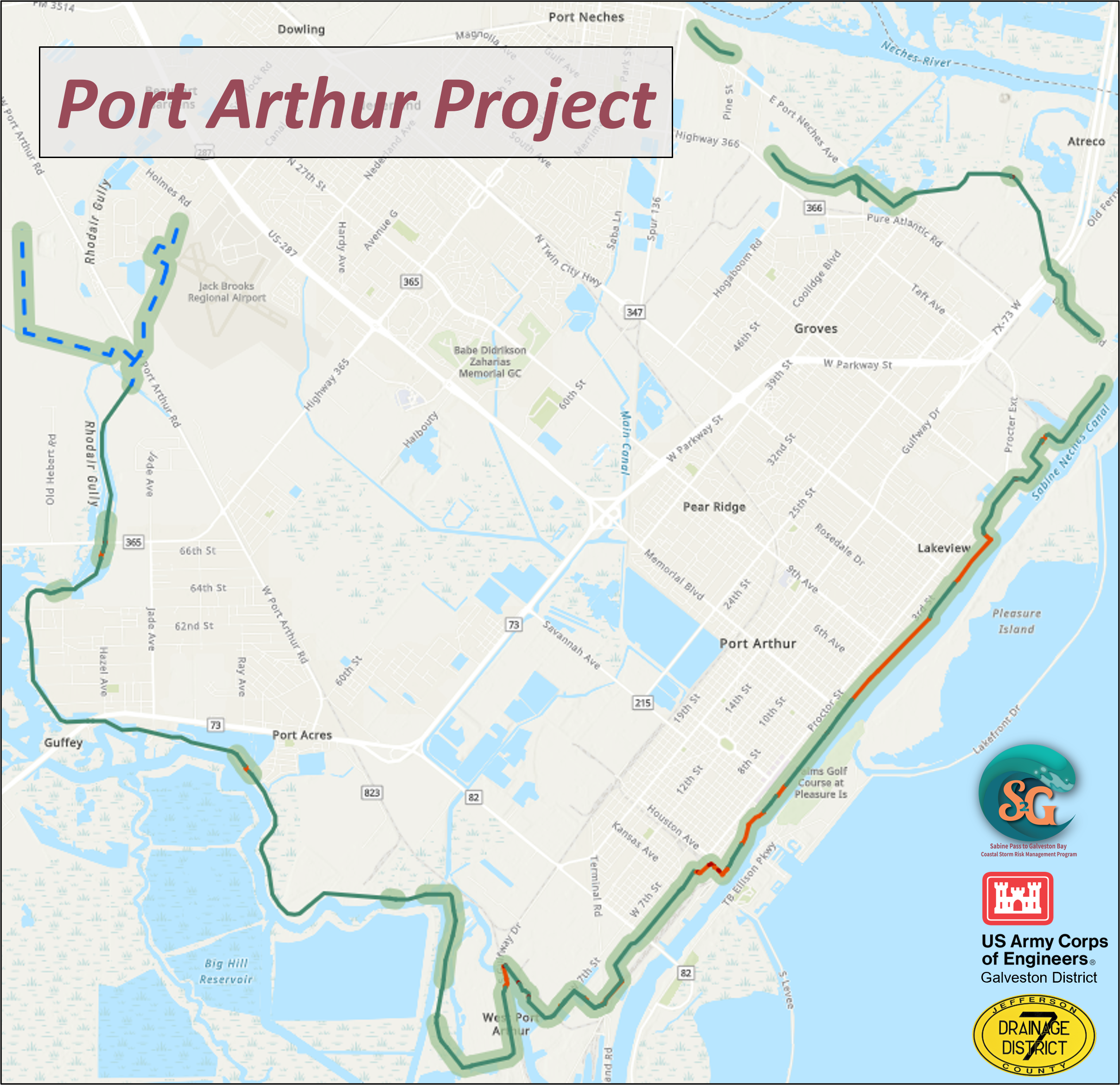 Army Corps to host online info meeting for Port Arthur Project